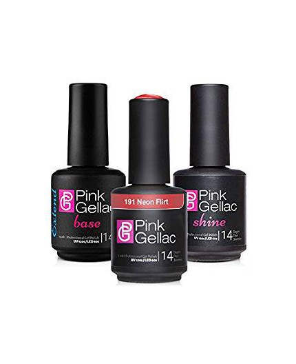 Pack: Base Extend + 105 + Brillo Shine de Pink Gellac