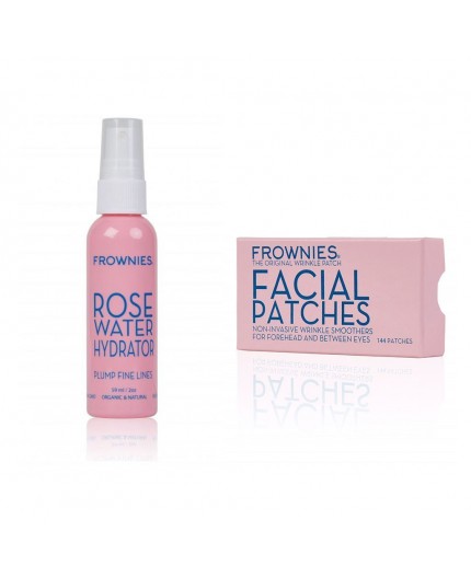 Frownies Parches Antiarrugas FBE + Tónico Agua de Rosas