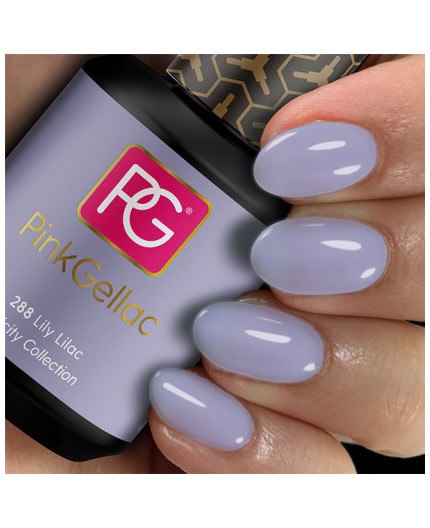 Pink Gellac 288 Lily Lilac Lila Color Esmalte Gel Permanente