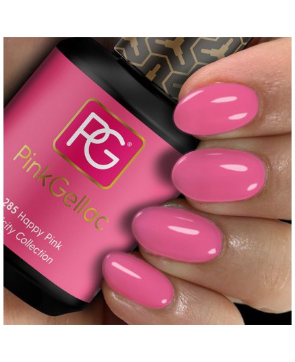 Pink Gellac 285 Happy Pink Rosa Color Esmalte Gel Permanente