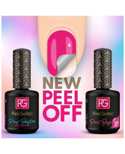 Peel Off Set - Despega Esmalte Fácil de Pink Gellac