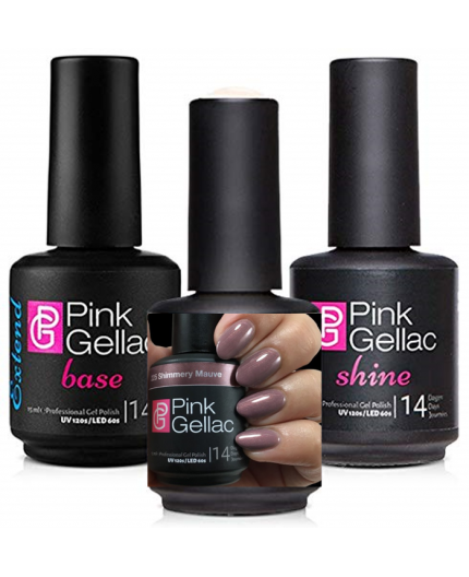 Pack: Base Extend + 229 + Brillo Shine Pink Gellac