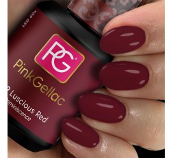 El rojo intenso Red Luscious de Pink Gellac.