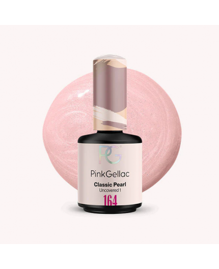 Pink Gellac 164 Classic Pearl color esmalte gel permanente