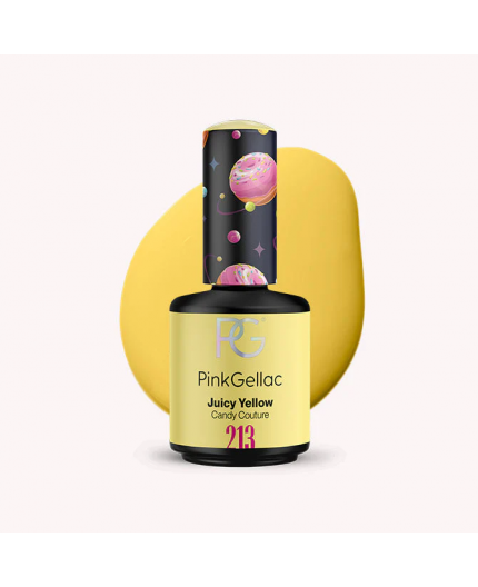 Pink Gellac 213 Juicy Yellow Color Esmalte Gel Permanente