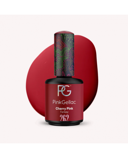 Pink Gellac 262 Cherry Pink Color Esmalte Gel Permanente