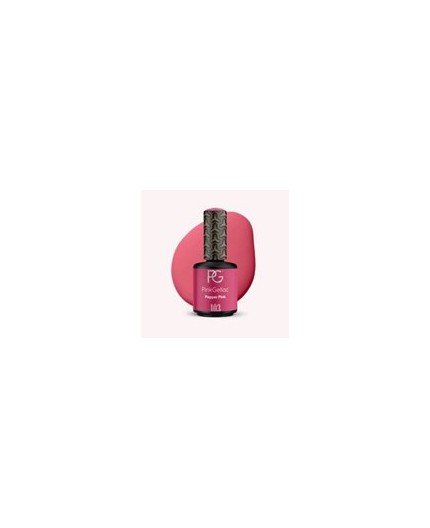 Pink Gellac 103 Pepper Pink Rosa Color Gel Permanente