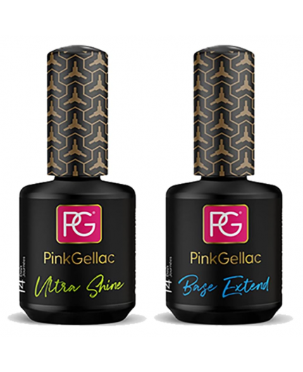 Pack: Base Extend + Brillo ULTRA Shine de Pink Gellac