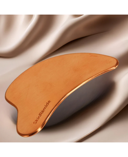 Gua Sha 100% cobre de SkinRèmide para masaje facial